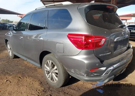 2019 Nissan Pathfinder Sl z USA, uszkodzony, nr VIN 5N1DR2MM4KC606320